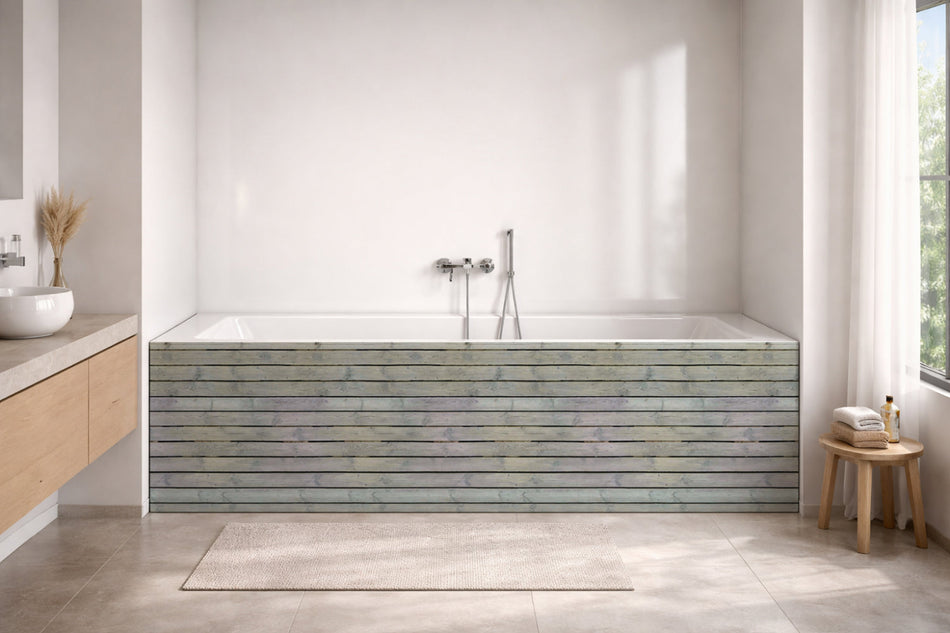Badewannenverkleidung Holzoptik