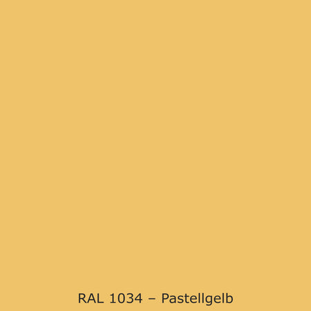 Toilettenrückwand Einfarbig #EFC369 RAL 1034 – Pastellgelb