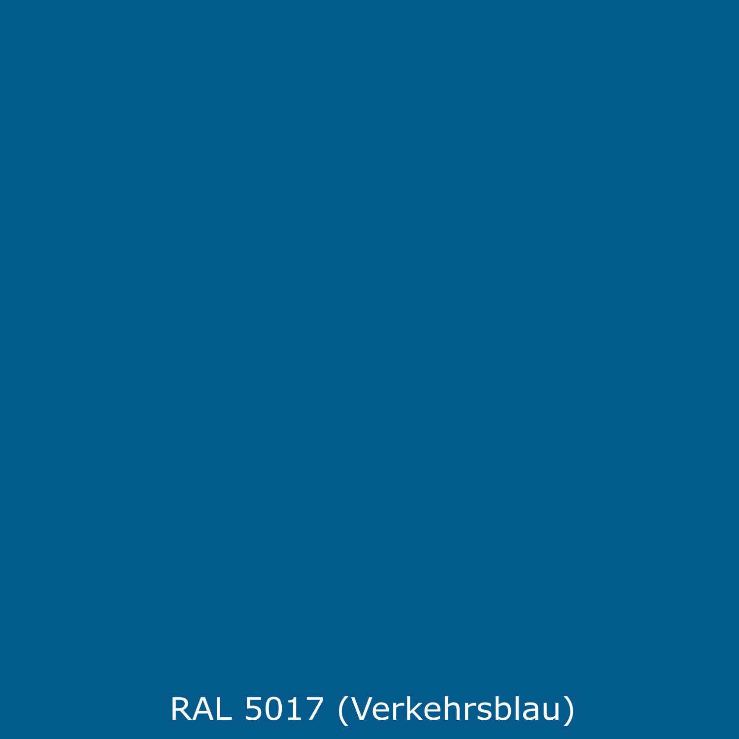 Toilettenrückwand Einfarbig RAL 5017 (Verkehrsblau)