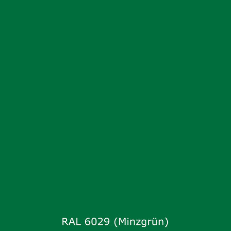 Toilettenrückwand Einfarbig RAL 6029 (Minzgrün)