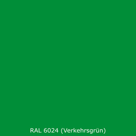Toilettenrückwand Einfarbig RAL 6024 Verkehrsgrün