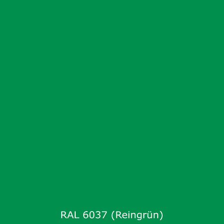 Toilettenrückwand Einfarbig RAL 6037 Reingrün