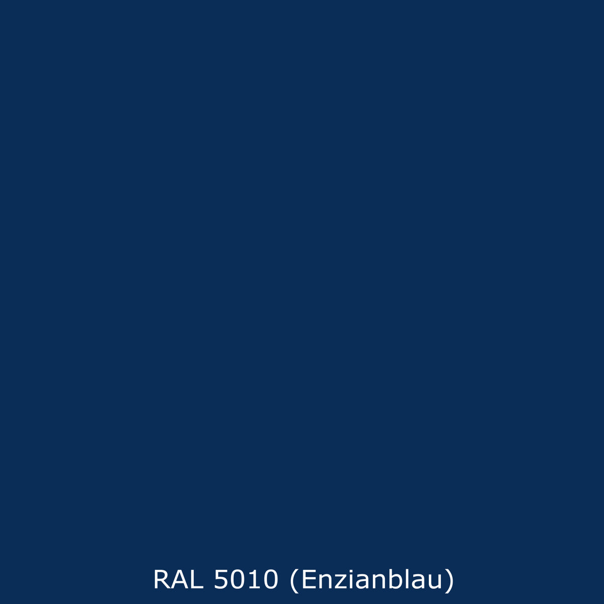 Toilettenrückwand Einfarbig RAL 5010 Enzianblau