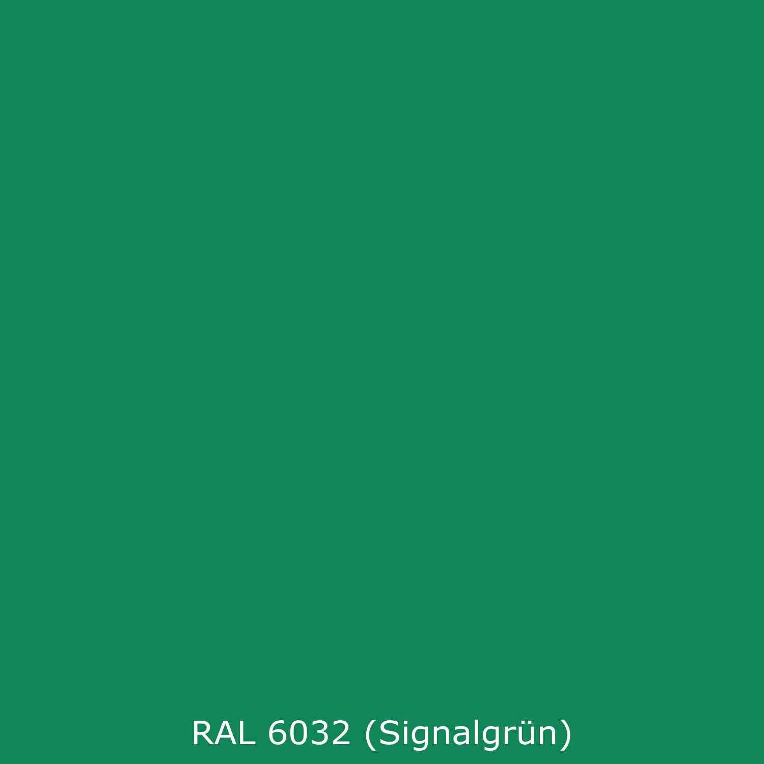 Toilettenrückwand Einfarbig RAL 6032 Signalgrün