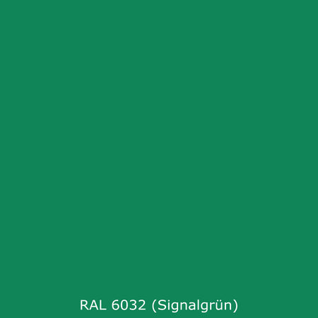 Toilettenrückwand Einfarbig RAL 6032 Signalgrün