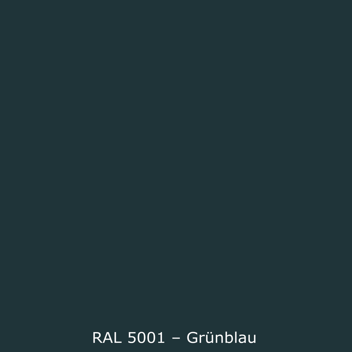 Toilettenrückwand Einfarbig RAL 5001 Grünblau