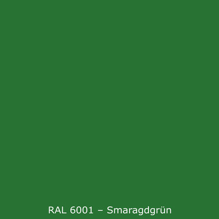 Toilettenrückwand Einfarbig RAL 6001 Smaragdgrün