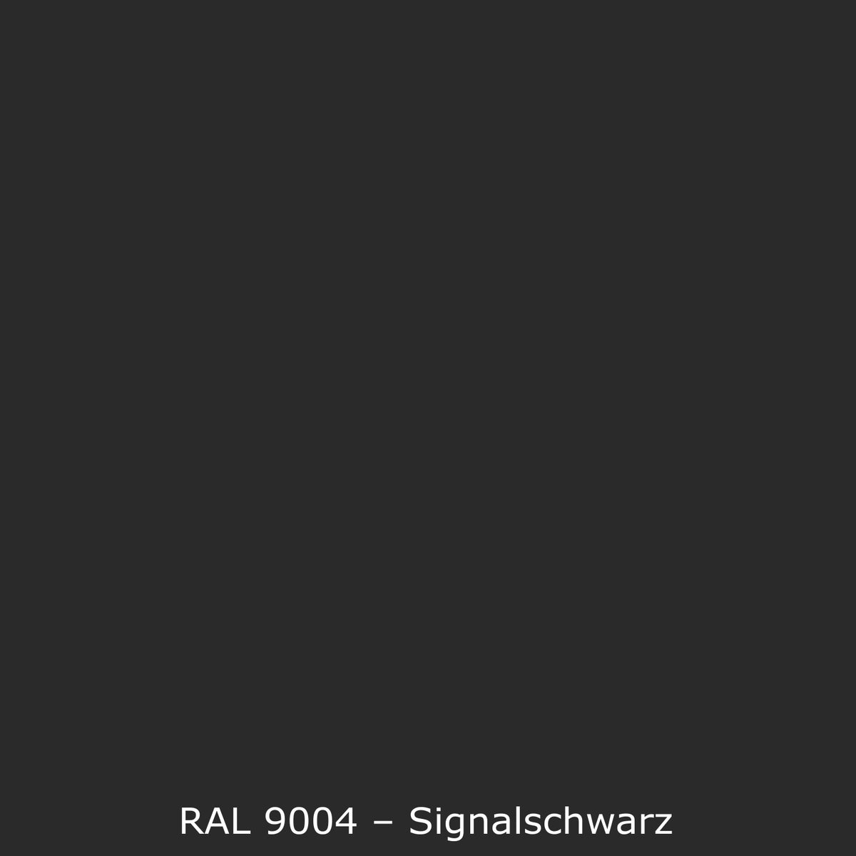 Toilettenrückwand Einfarbig RAL 9004 Signalschwarz