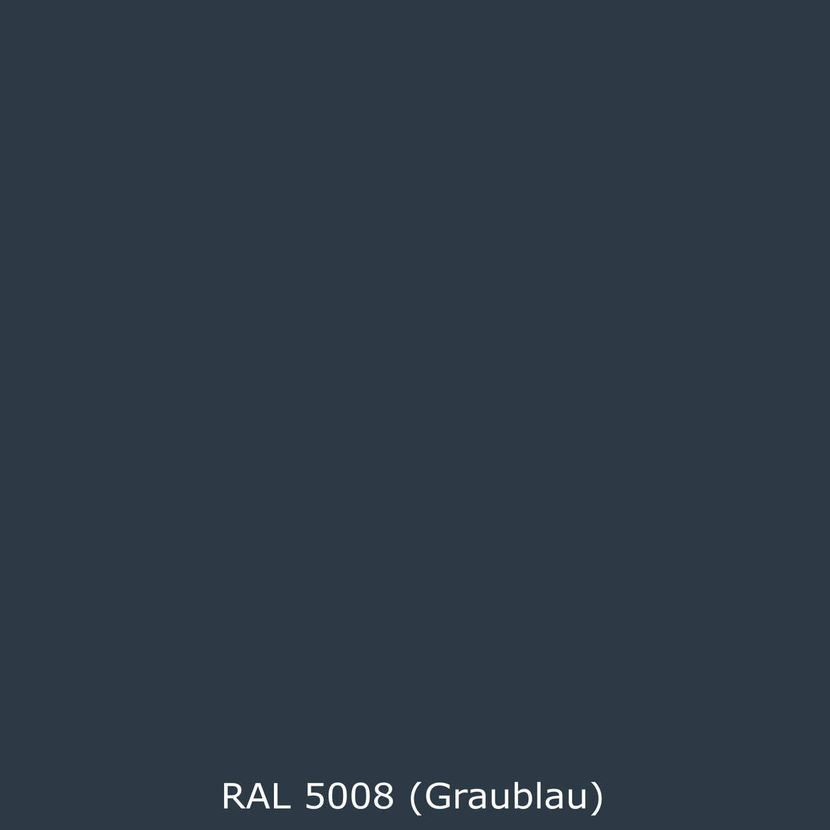 Toilettenrückwand Einfarbig RAL 5008 Graublau