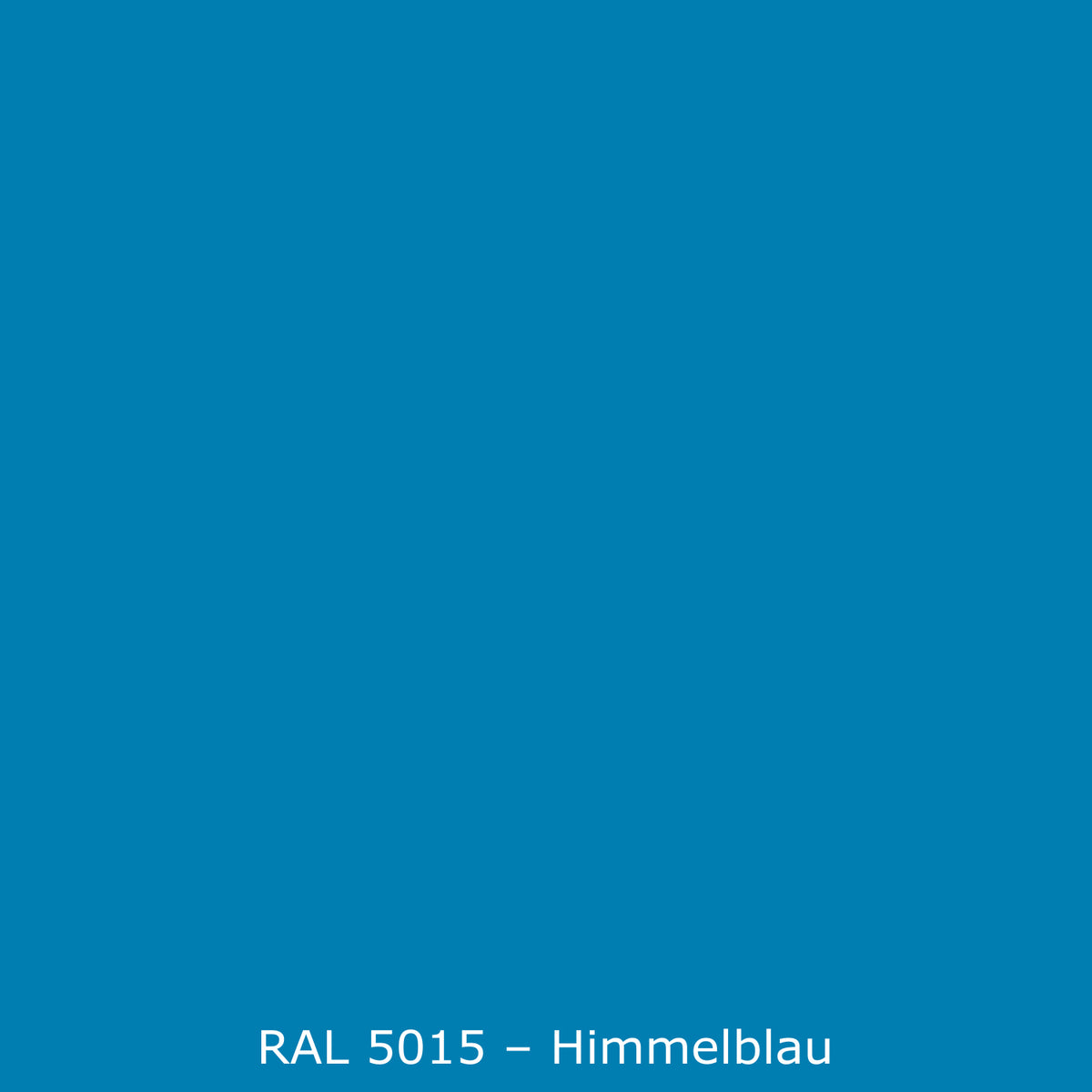 Toilettenrückwand Einfarbig RAL 5015 Himmelblau