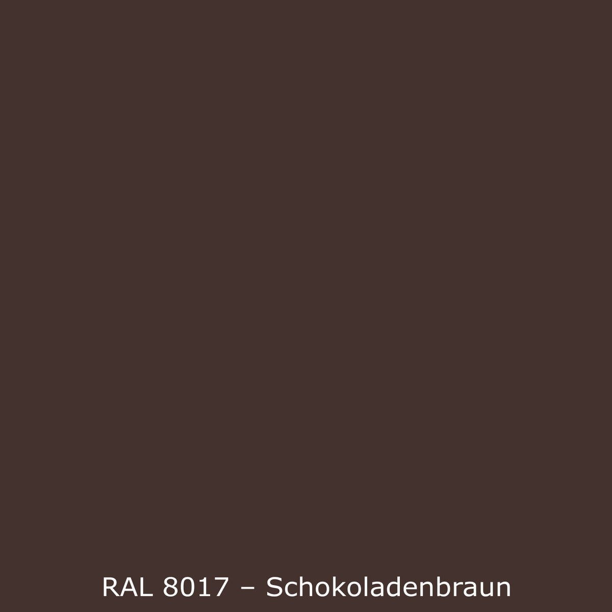Toilettenrückwand Einfarbig RAL 8017 Schokoladenbraun