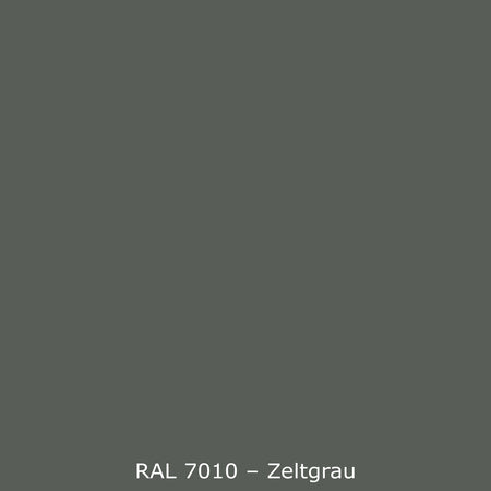 Toilettenrückwand Einfarbig RAL 7010 Zeltgrau