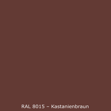 Toilettenrückwand Einfarbig RAL 8015 Kastanienbraun