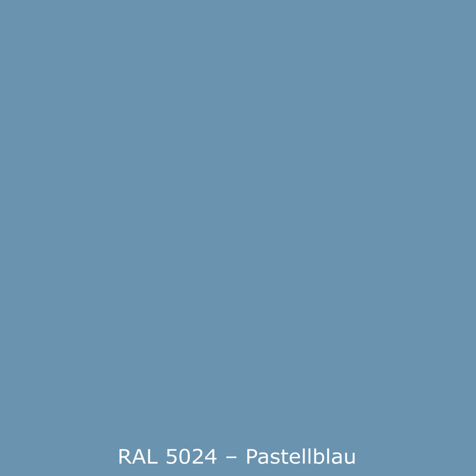 Toilettenrückwand Einfarbig RAL 5024 Pastellblau