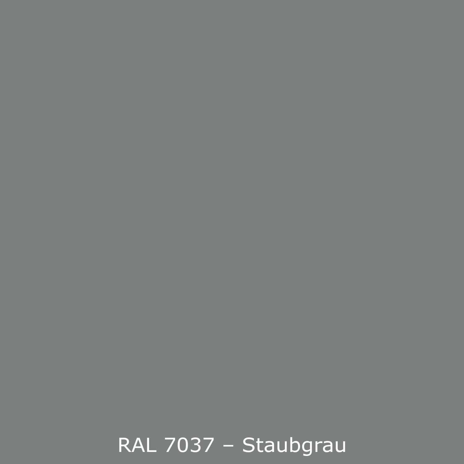 Toilettenrückwand Einfarbig RAL 7037 Staubgrau