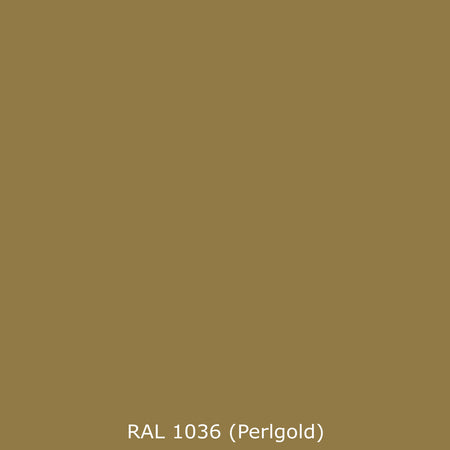 Toilettenrückwand Einfarbig RAL 1036 Perlgold