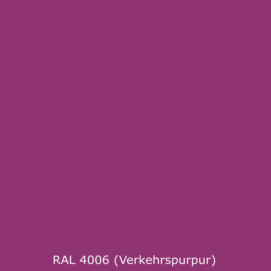 Toilettenrückwand Einfarbig RAL 4006 Verkehrspurpur