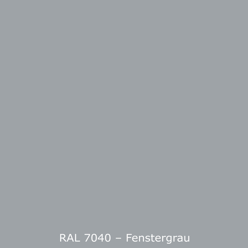 Toilettenrückwand Einfarbig RAL 7040 Fenstergrau