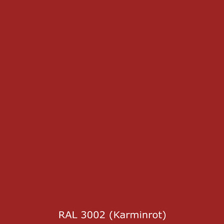 Toilettenrückwand Einfarbig RAL 3002 Karminrot