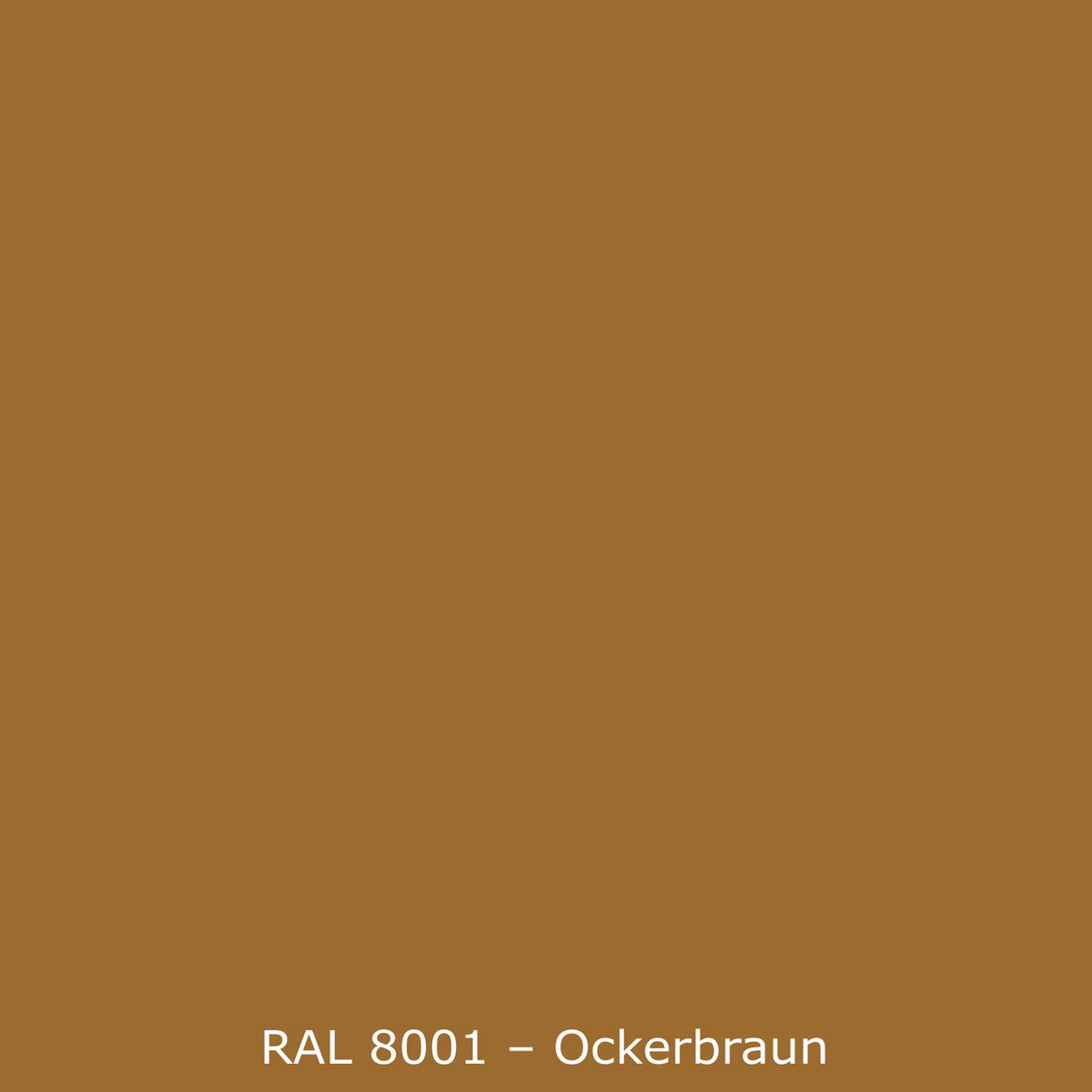 Toilettenrückwand Einfarbig RAL 8001 Ockerbraun