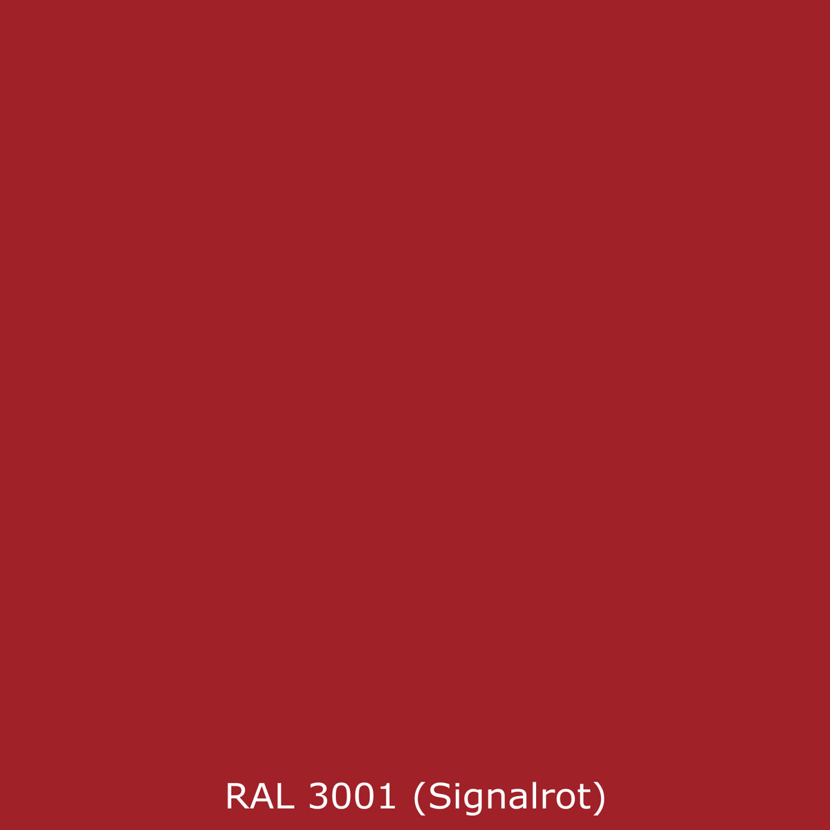 Toilettenrückwand Einfarbig RAL 3001 Signalrot