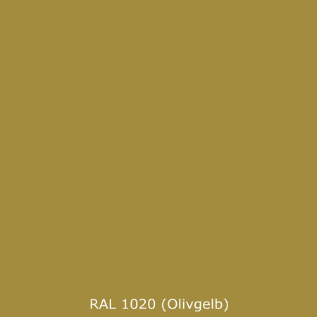 Toilettenrückwand Einfarbig RAL 1020 Olivgelb