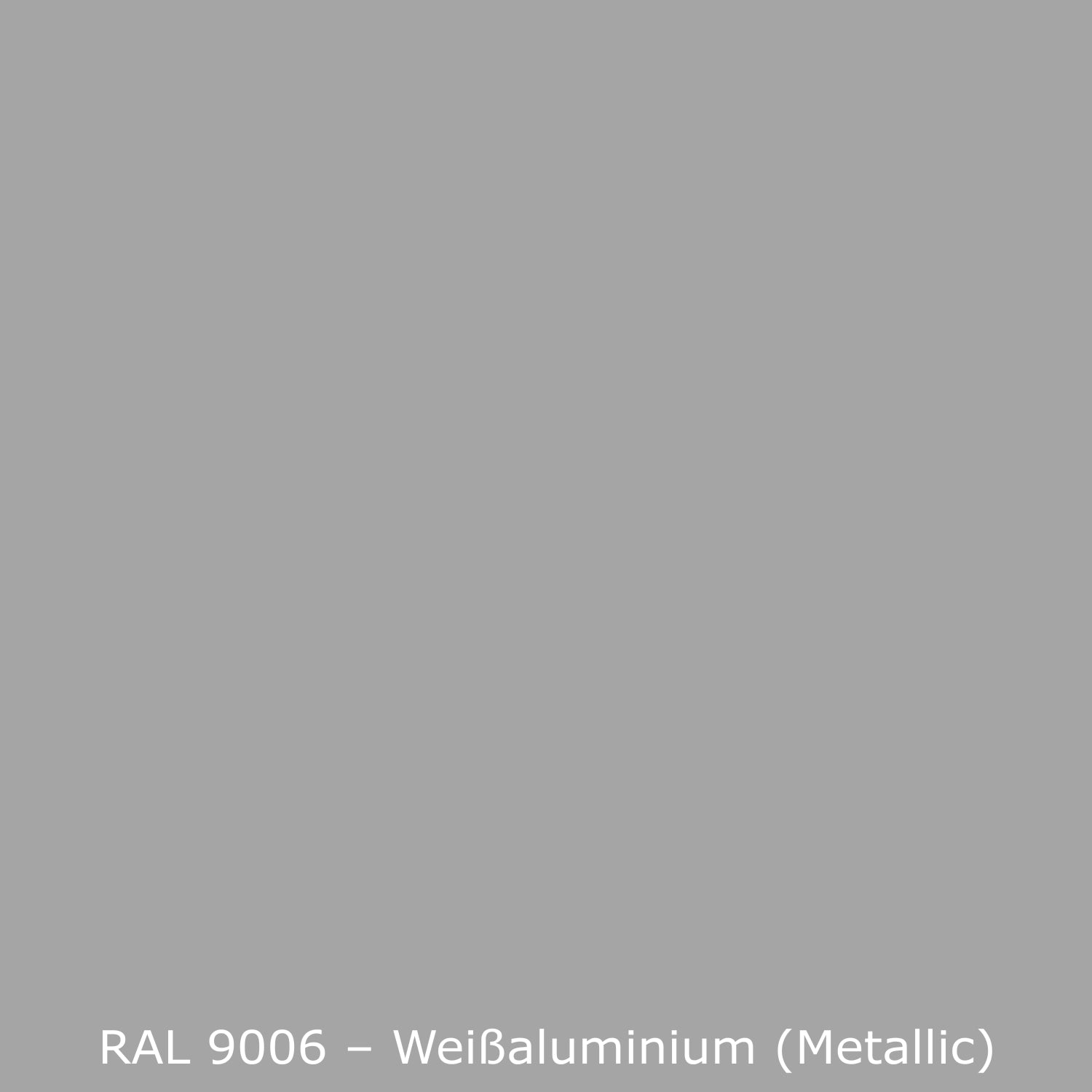 Toilettenrückwand Einfarbig RAL 9006 Weißaluminium