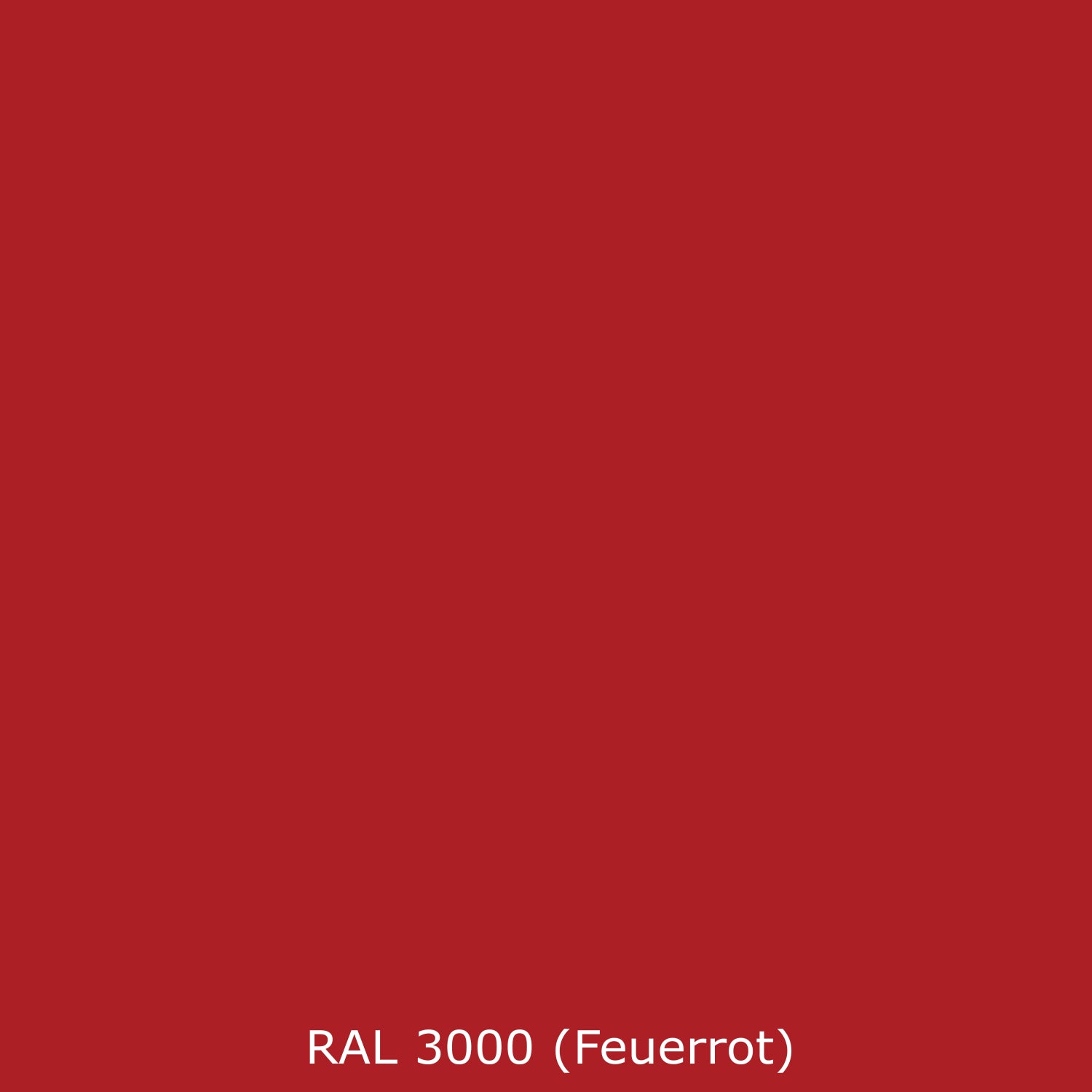Toilettenrückwand Einfarbig RAL 3000 Feuerrot