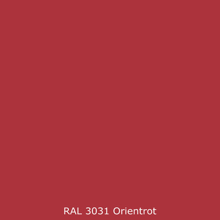Toilettenrückwand Einfarbig RAL 3031 Orientrot