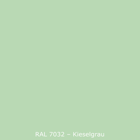 Toilettenrückwand Einfarbig RAL 7032 Kieselgrau