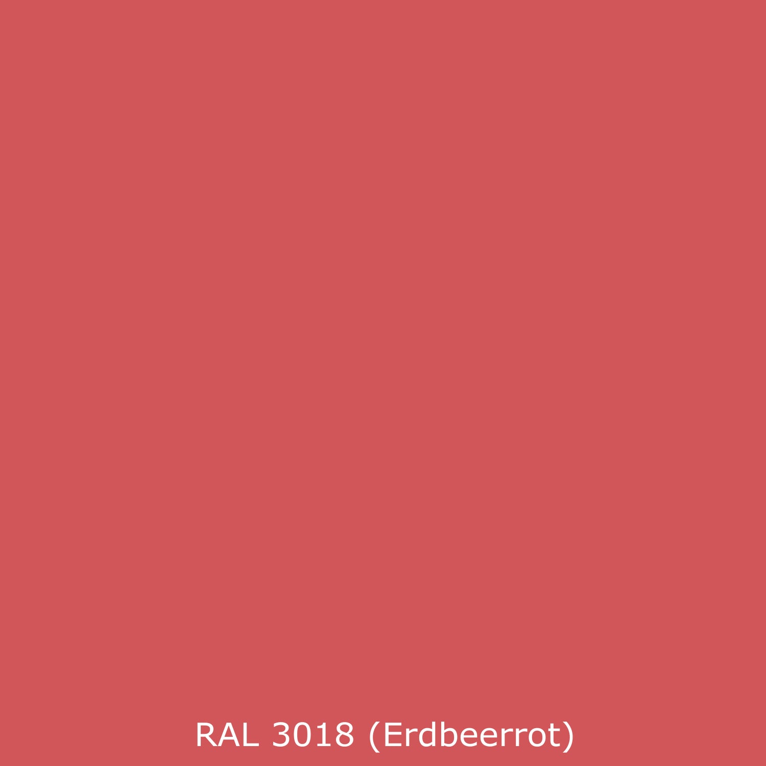 Toilettenrückwand Einfarbig RAL 3018 Erdbeerrot