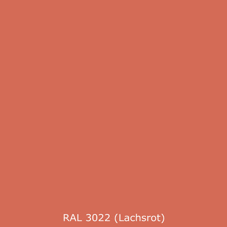 Toilettenrückwand Einfarbig RAL 3022 Lachsrot