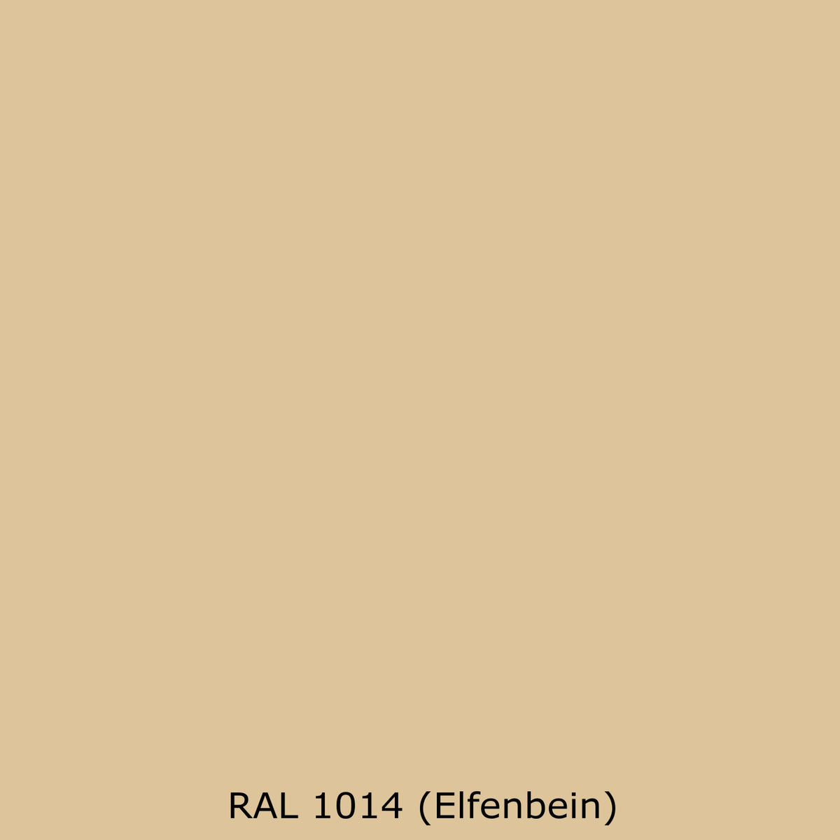 Toilettenrückwand Einfarbig RAL 1014 Elfenbein