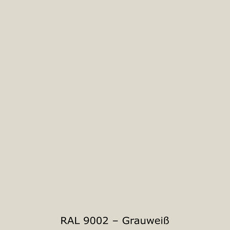 Toilettenrückwand Einfarbig RAL 9002 Grauweiß