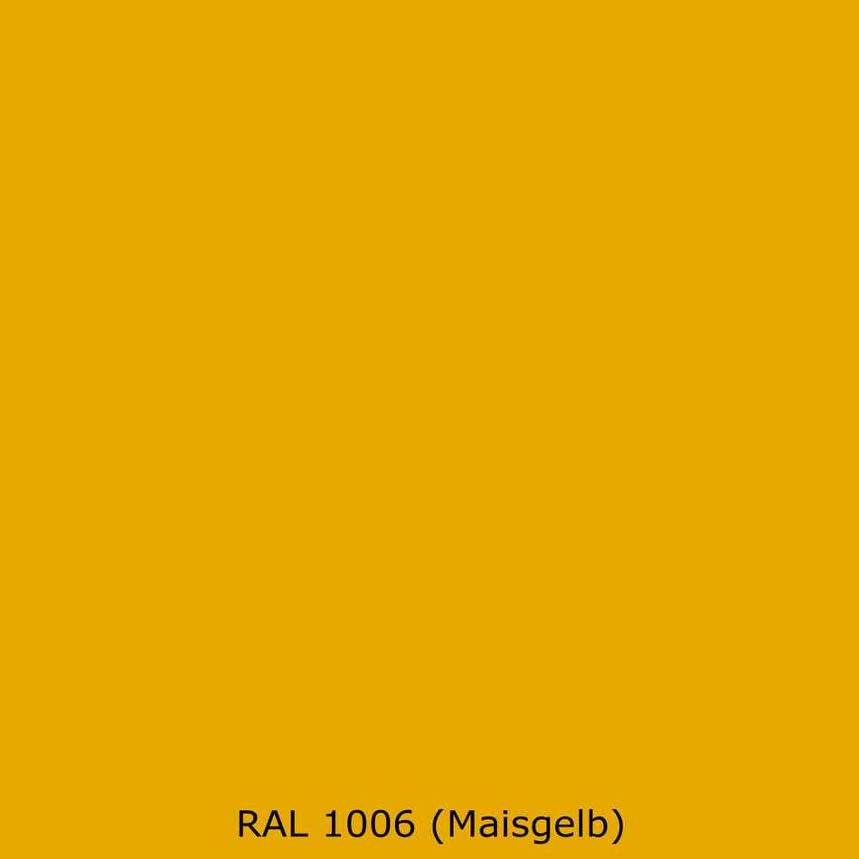 Toilettenrückwand Einfarbig RAL 1006 Maisgelb