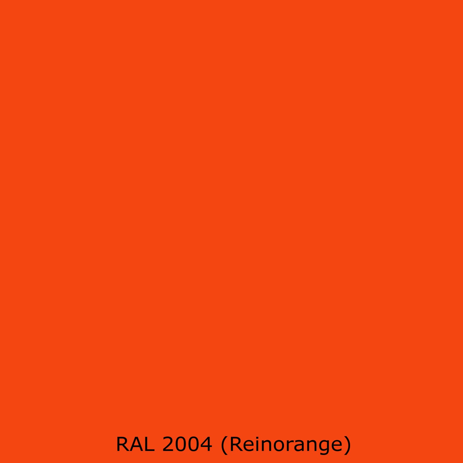 Toilettenrückwand Einfarbig RAL 2004 Reinorange