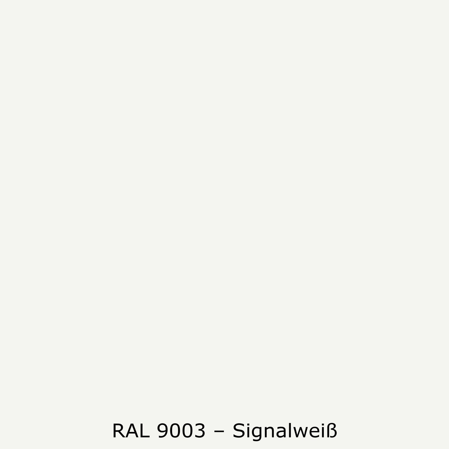 Toilettenrückwand Einfarbig RAL 9003 Signalweiß