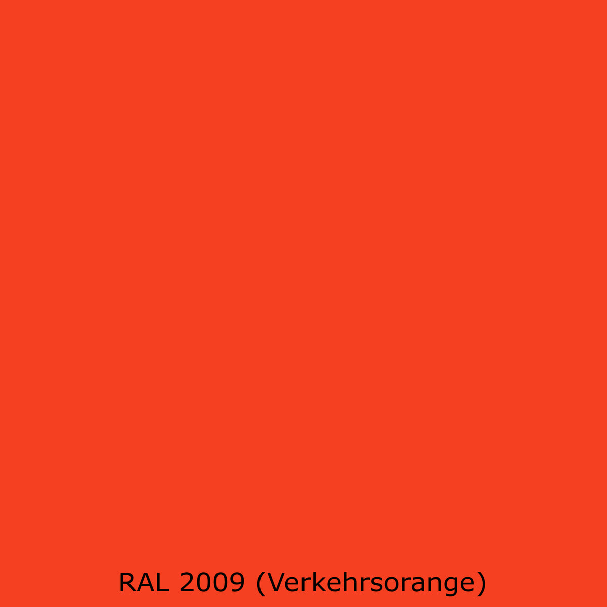 Toilettenrückwand Einfarbig RAL 2009 Verkehrsorange
