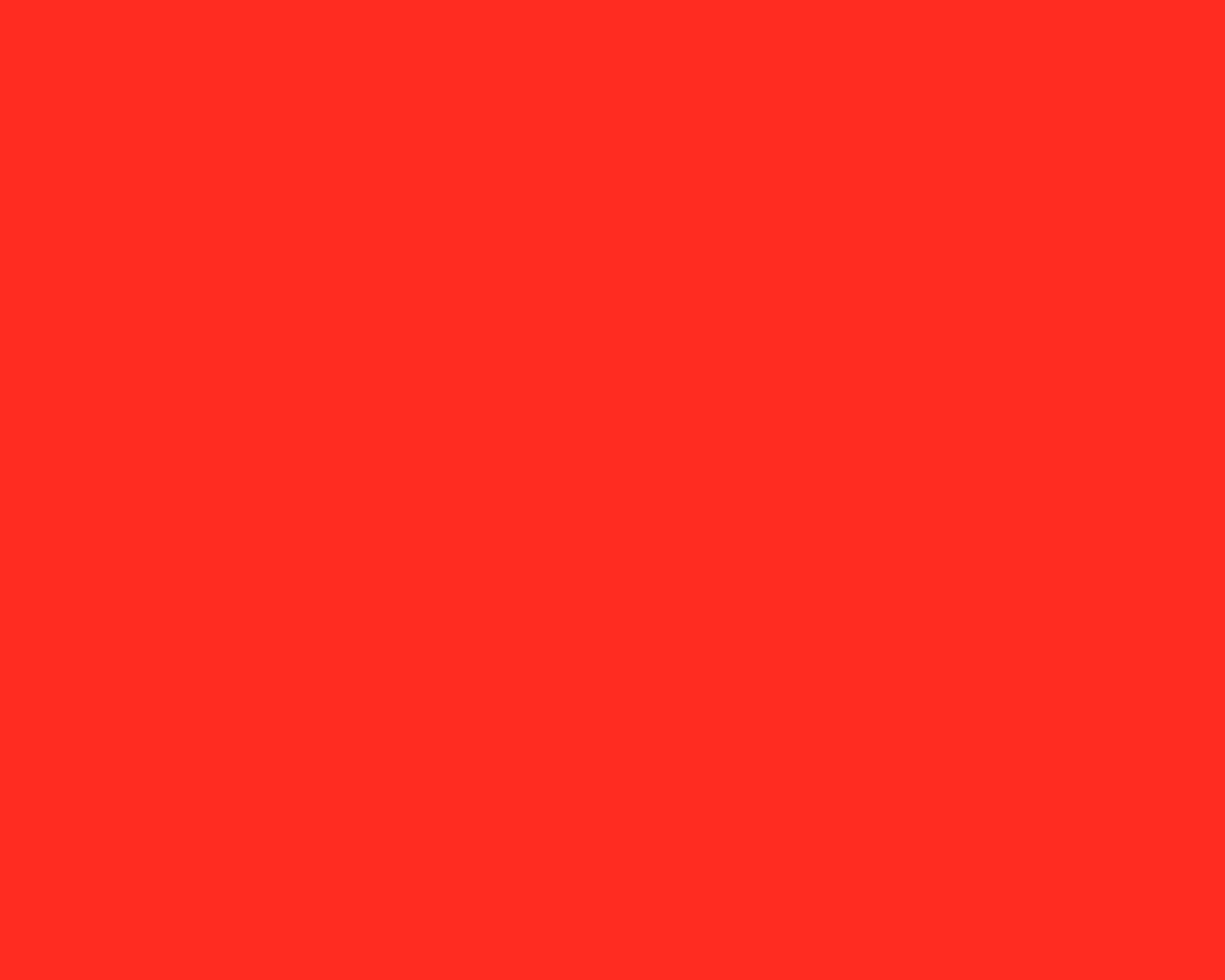 Toilettenrückwand Einfarbig #FF2D21 RAL 3024 – Leuchtrot