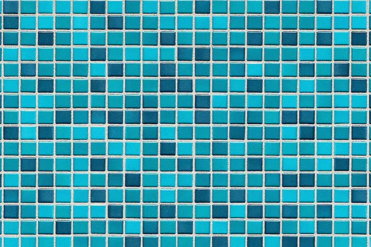 Toilettenrückwand Fliesenoptik