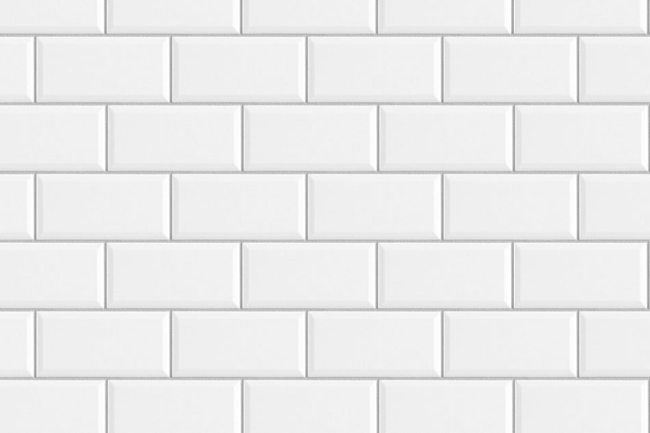 Toilettenrückwand Fliesenoptik