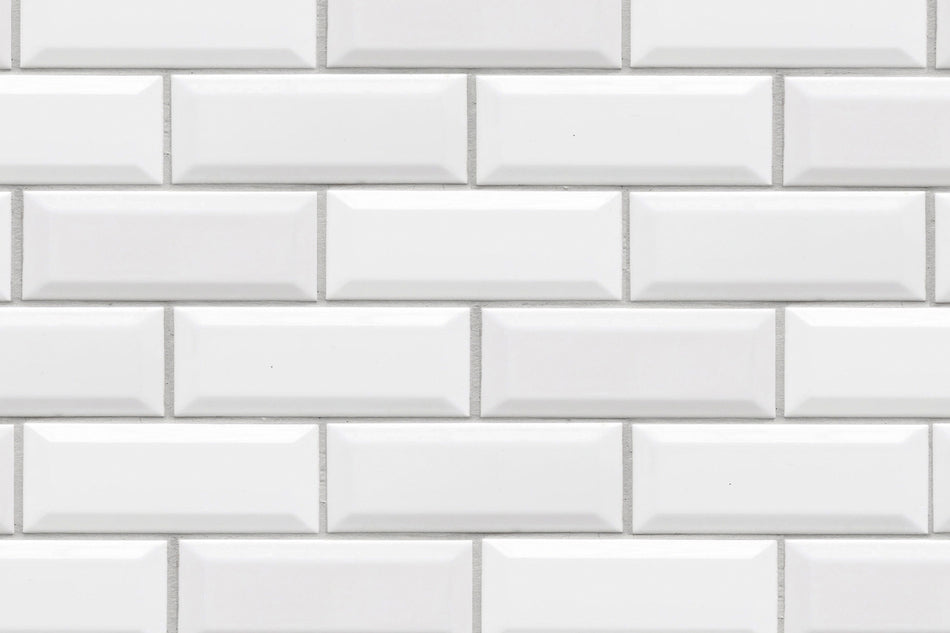 Toilettenrückwand Fliesenoptik