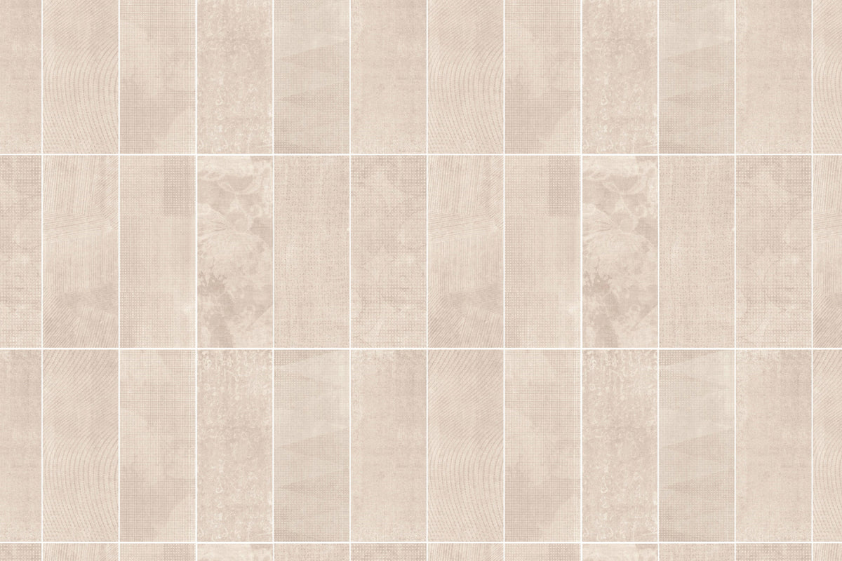 Toilettenrückwand Fliesenoptik