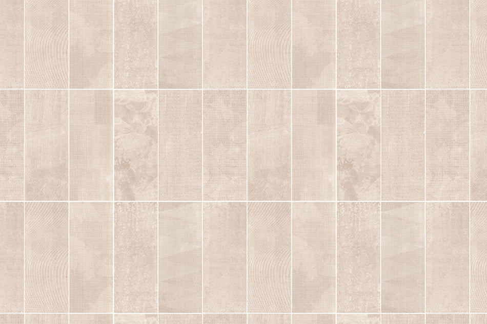 Toilettenrückwand Fliesenoptik