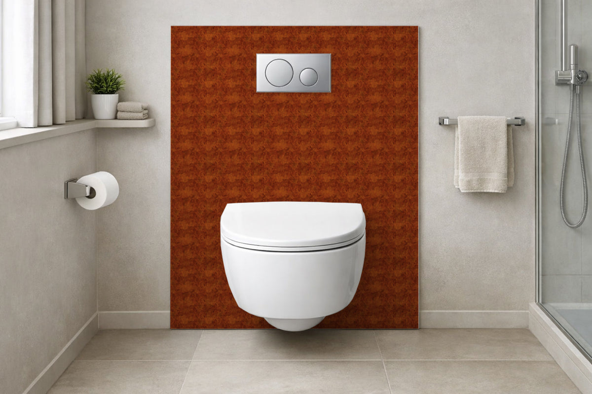 Toilettenrückwand Holzoptik