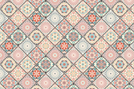 Toilettenrückwand Patchwork