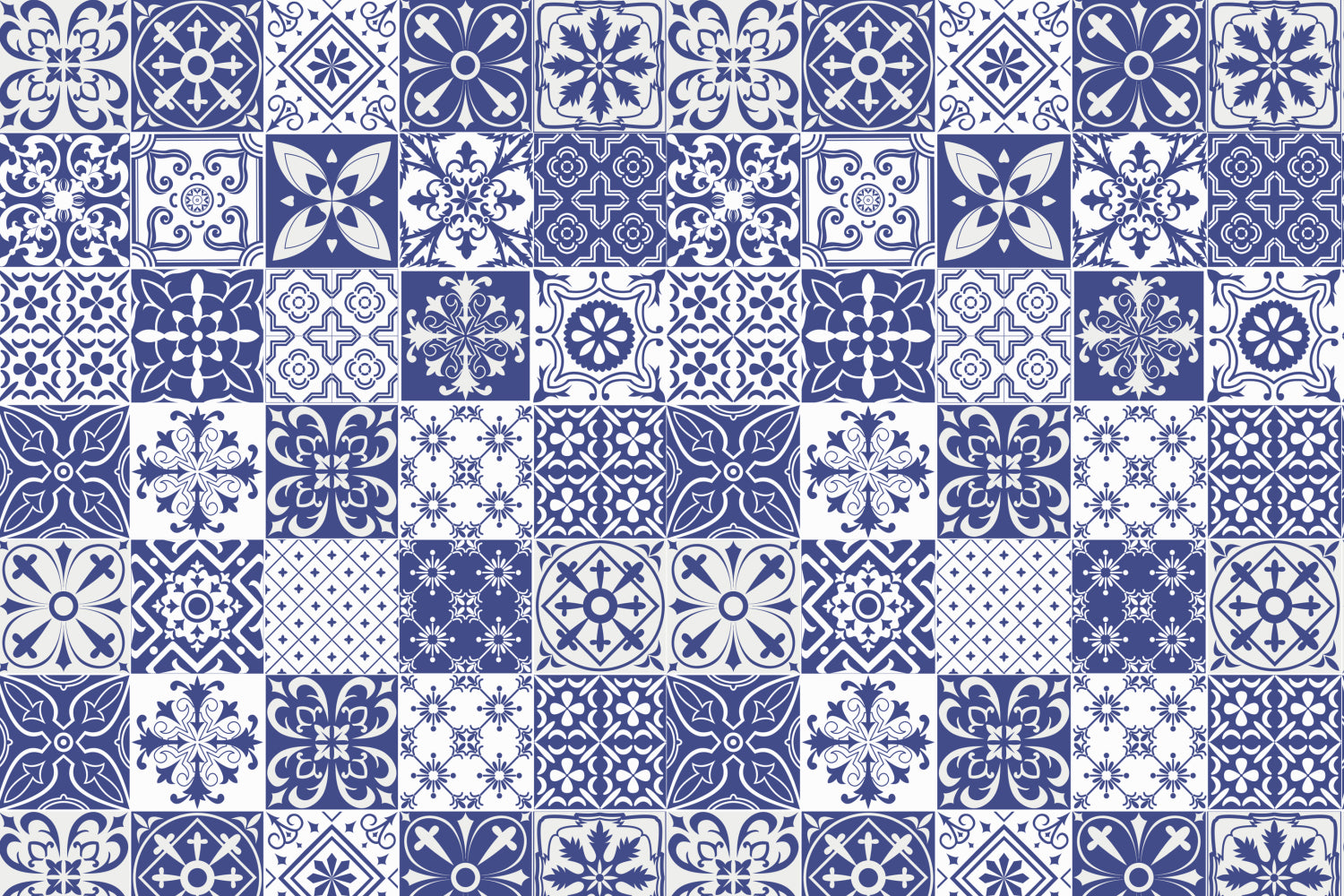 Toilettenrückwand Patchwork