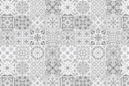 Toilettenrückwand Patchwork