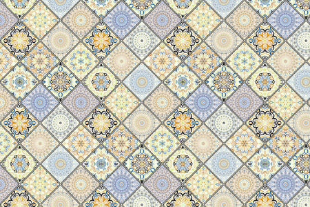 Toilettenrückwand Patchwork