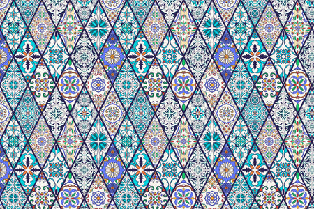 Toilettenrückwand Patchwork